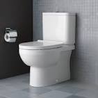 Duravit No.1 Rimless Open Back Close Coupled Toilet Suite 218309